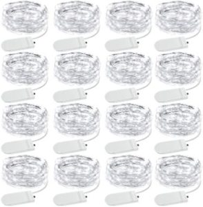 #5. Olafus Fairy Lights, IP68 Waterproof, Battery Operated