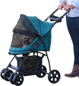 #5. Pet Gear No-Zip Pet Stroller