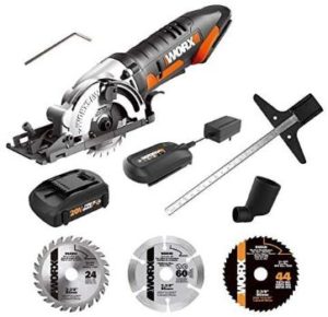 #5. WORX WX523L Mini Saw