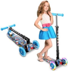 #6 Caroma 3 Wheel Kick Scooter for Kids Adjustable Height