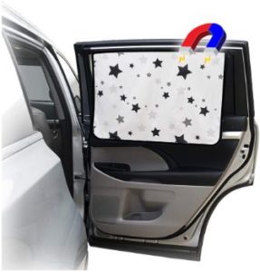 #6 ggomaARTa Car Side Window Sun Curtain 