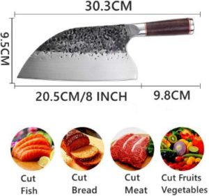 #6. Smith Chu Handmade Forged Kitchen Chef Knife
