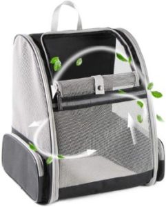 #6. Texsens Pet Backpack Carrier