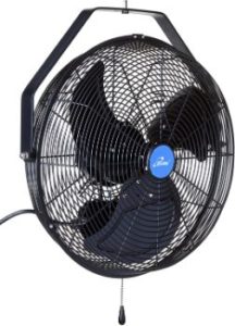 6. iLIVING ILG8E18-15 Wall Mount Outdoor Fan