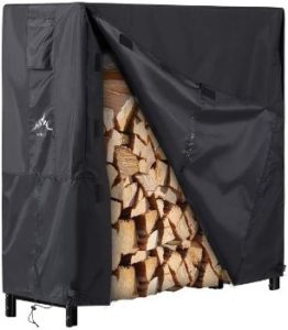 #6.Himal Log Rack Waterproof Firewood Cover 4FT Wood Rack….