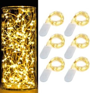 #7. BUTTON LAMP LEDs Light –Strong Adhesive - Lightweight