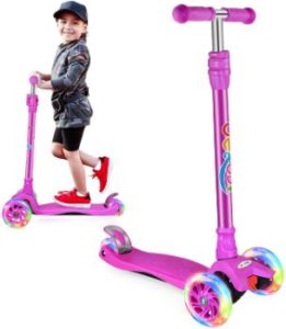 #8 BELEEV Scooters for Kids 3 Wheel Kick Scooter for kids