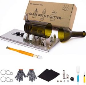#8 Glass Bottle Cutter, Upgraded Bottle Cutting Tool Kit