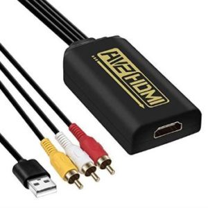 #8 RCA av to HDMI converter 3 rca to HDMI Composite HDMI 