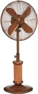 8. DecoBREEZE Adjustable Height Oscillating Outdoor Pedestal Fan