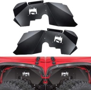 #8. Sunluway Fender Liners Front - for 2007-2018 Jeep Wrangler