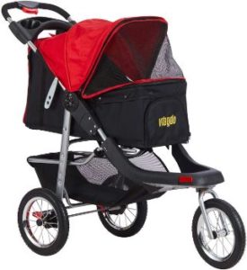 #8. VIAGDO Foldable Cat Stroller