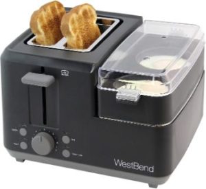 #8.West Bend 78500 Breakfast Station 2-Slice Wide Slot Toaster