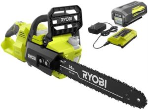 9. Ryobi Brushless Chainsaw