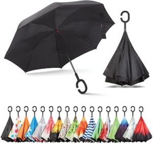#1 Sharpty Inverted Umbrella for Women with UV Protection