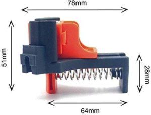 1. Boloniprod Bar Clamps Angle Clamps, 4 Pcs