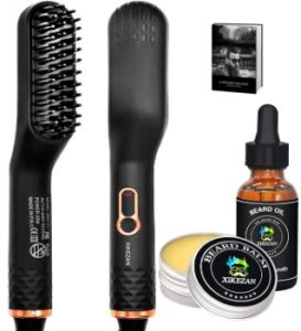 2. Beard Straighteners w Beard Balm