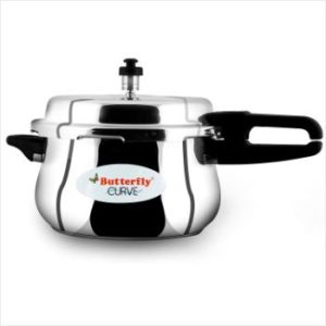 2. Butterfly Stainless Steel 5.5 L Pressure Cooker