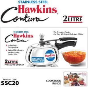 5. Hawkins SSC20 stainless steel pressure cooker