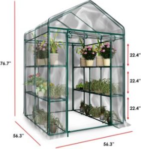 5. Home-Complete HC-4202 Walk-In Greenhouse