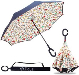 #6 ZOTIA Double Layer Inverted Reverse Umbrella