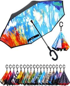 #7 BAGAIL Double Layer Inverted Windproof UV Protection 