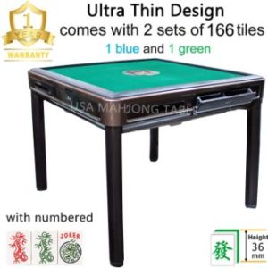 #8 166 Tiles 36mm Automatic Mahjong Table
