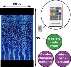 8. Playlearn Acrylic Sensory Led Bubble Wall