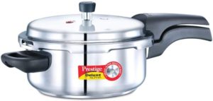 8. Prestige 3L Alpha Deluxe Pressure Cooker