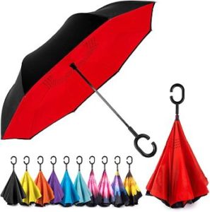 #9 EEZ-Y Reverse Inverted Windproof Umbrella 