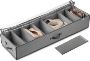 9. Under Bed Shoe Storage Organizer