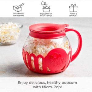 #1. Ecolution Original Microwave Micro-Pop Popcorn Popper