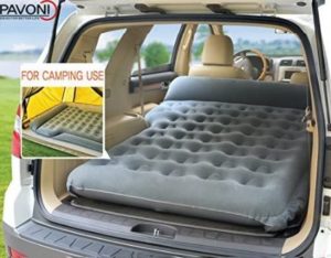 1. PAVONI Car Inflatable Air Camping Mattress Pad