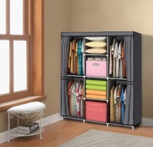 1. YOUUD Wardrobe Storage Closet