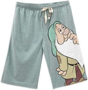 2. Disney Men's Patriotic Mickey Mouse Lounge Shorts