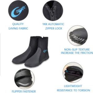 2. yonsub Wetsuit Booties-Surf Booties