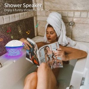 3. Bluetooth Speakers with Colorful Lights