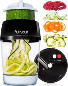 3. Fullstar 4 in 1 Vegetable Spiralizer