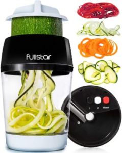 3. Fullstar 4 in 1 Vegetable Spiralizer