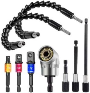4. Hex Shank Drill Nut Driver Bit Set, 2pcs