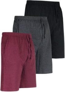 4. Real Essentials Men’s Sleep Shorts, 3 Pack