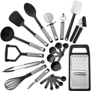 #6. Lux Decor Kitchen Utensils Set