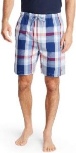 7. Nautica Men's Soft Woven Sleep Pajama Short