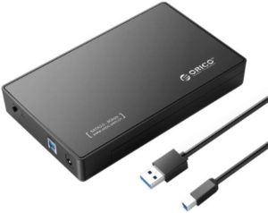 7. ORICO Tool-free USB 3.0 to SATA External 3.5 Hard Drive Enclosure