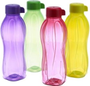 7. Tupperware Eco Sports 1 Litre Water Bottle ( Set of 4)