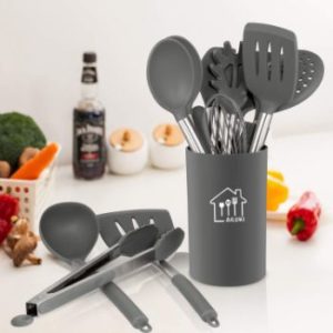 #8. AILUKI Kitchen Utensil Set