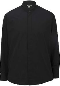 8. Edwards Men's Banded Collar Shirt