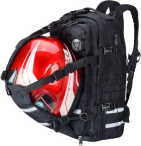 8. Goldfire V2 Waterproof Rechargeable Motorcycle Helmet Backpack