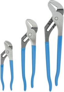 2. Channellock GS-3 3 Piece Pliers Set