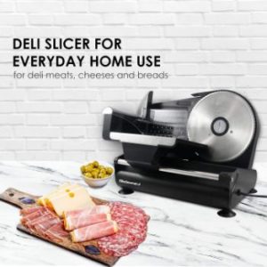 6. Elite Gourmet Ultimate Precision Electric Deli Food Meat Slicer